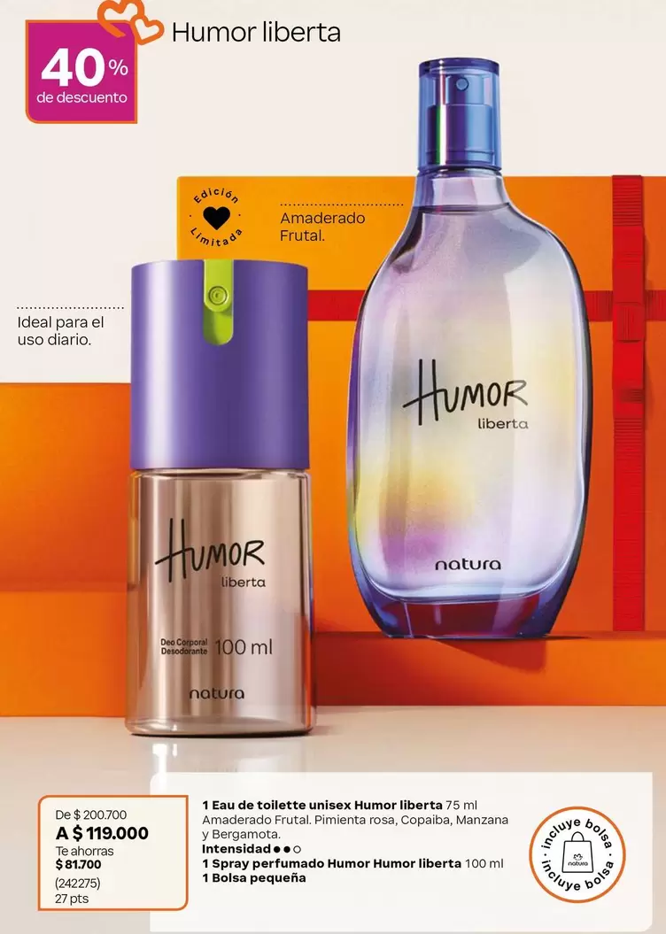 Natura - Humor Liberta Eau de toilette