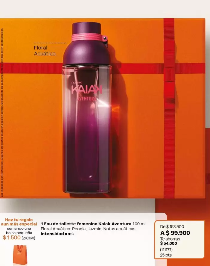Natura - Eau de toilette feminino Kaiak Aventura