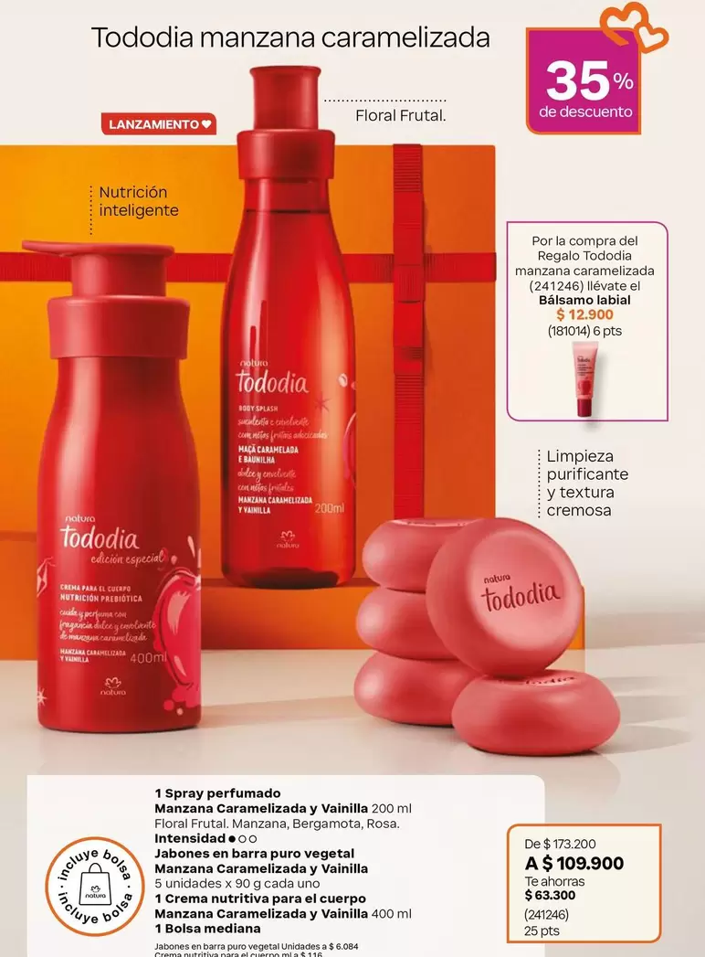 Natura - Tododia Manzana Caramelizada