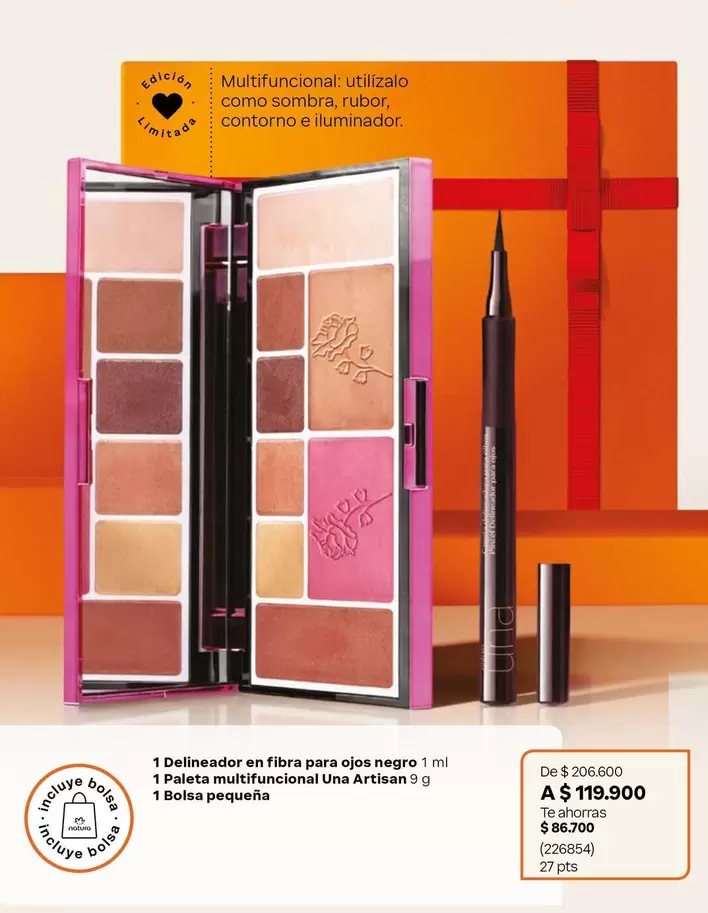 Natura - Paleta multifuncional Una Artesan