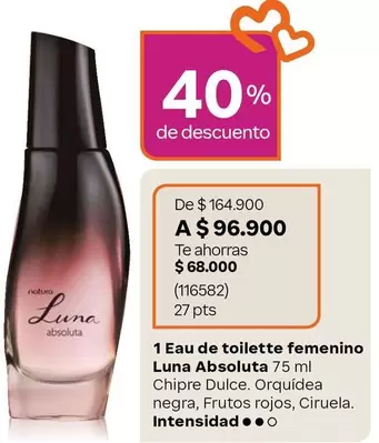 Natura - Luna Absoluta Eau de toilette femenino