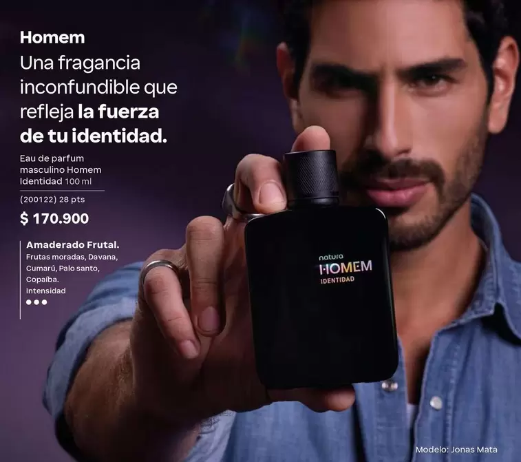 Natura - Homem Eau de parfum masculino