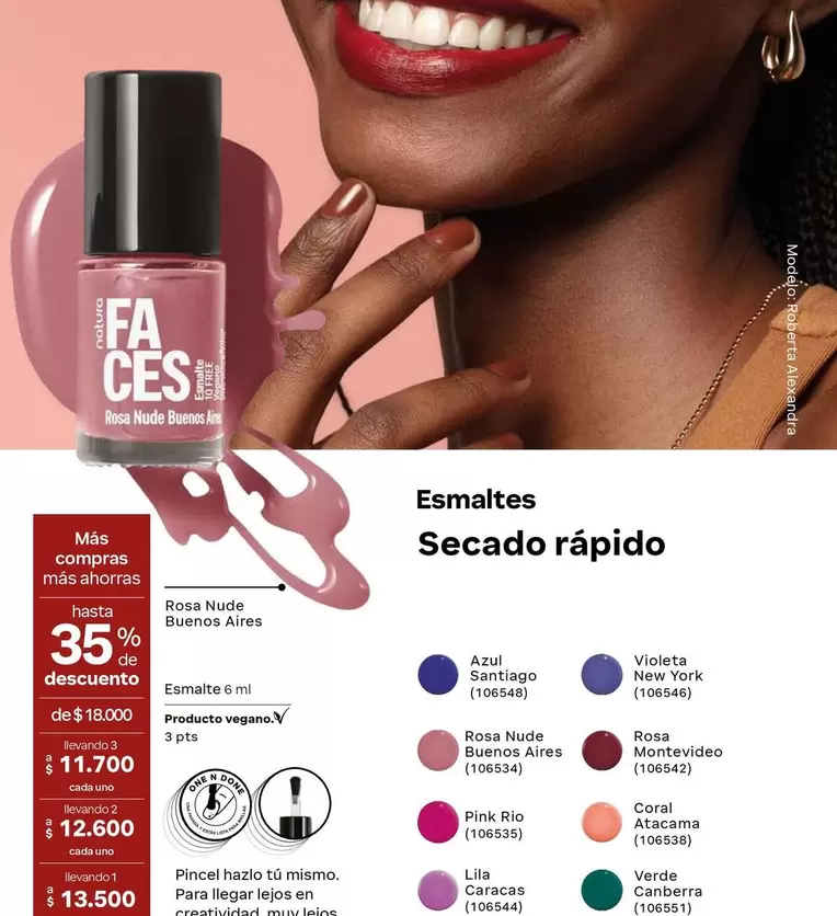 Natura - Esmaltes Secado rápido