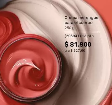 Crema merengue para el cuerpo 250 g (205941)