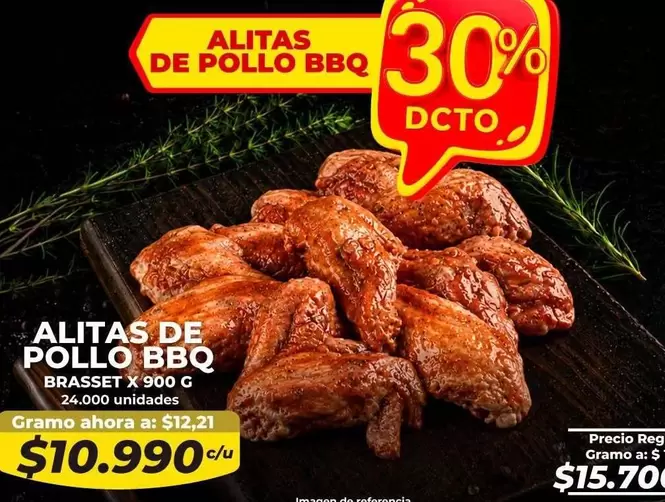 ALITAS DE POLLO BBQ
