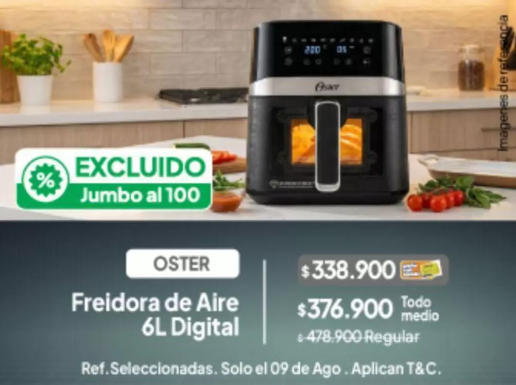 Oster - Fidora de Aire 6L Digital