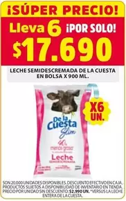 Cuesta - Leche Semidescremada