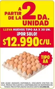Huevos Tipo AA