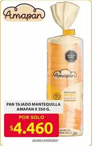 PAN TAJADO MANTEQUILLA