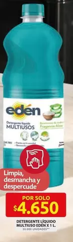 Eden - Detergente Líquido Multiusos
