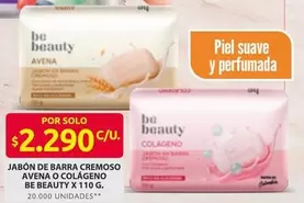 Be Beauty - JABÓN DE BARRA CREMOSO