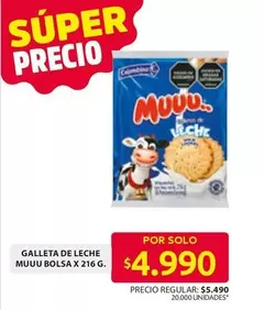 Colombina - GALLETA DE LECHE