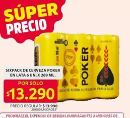 CERVEZA POKER