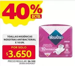 Nosotras - TOALLAS HIGI
ENICAS