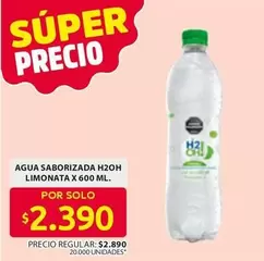 AGUA SABORIZADA LIMONATA