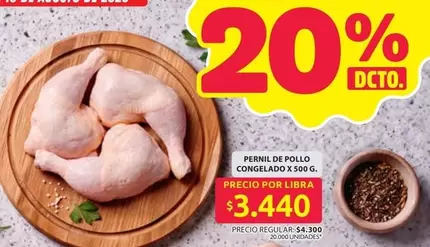 Libra - Pernil de Pollo Congelado