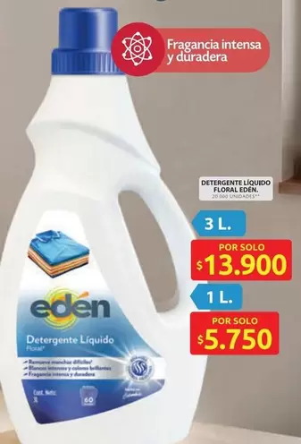 Eden - Detergente Liquido Floral