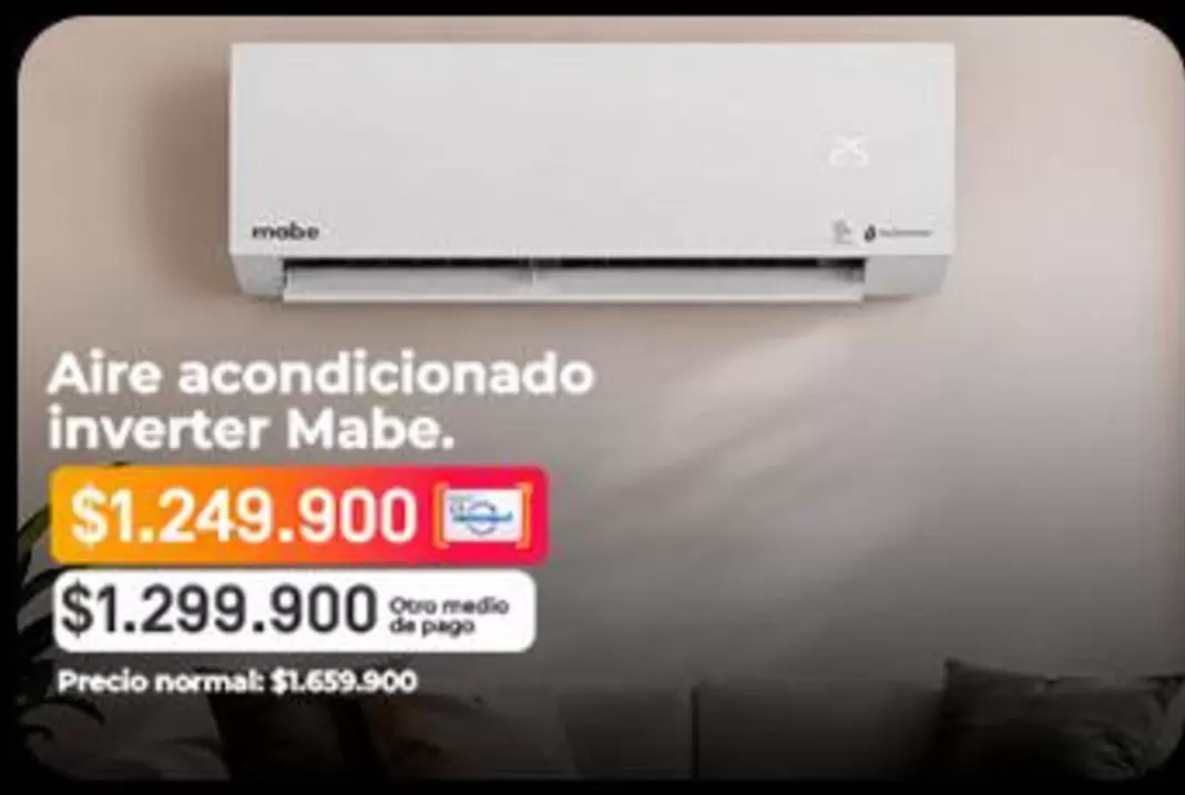 Mabe - Aire acondicionado inverter
