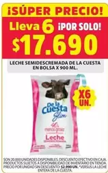 Cuesta - Leche Semidescremada