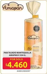 PAN TAJADO MANTEQUILLA