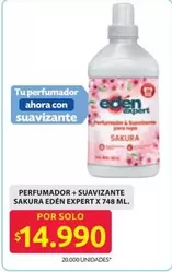 Eden - PERFUMADOR + SUAVIZANTE
