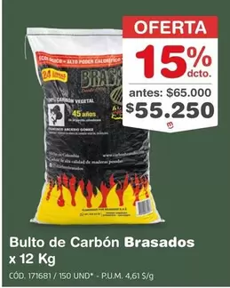 Bulto de Carbón Vegetal