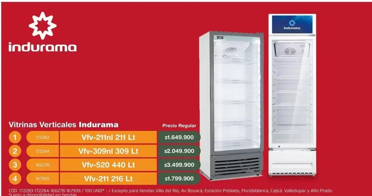 Vitrina Vertical