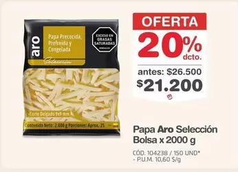 Aro - Papa Selección