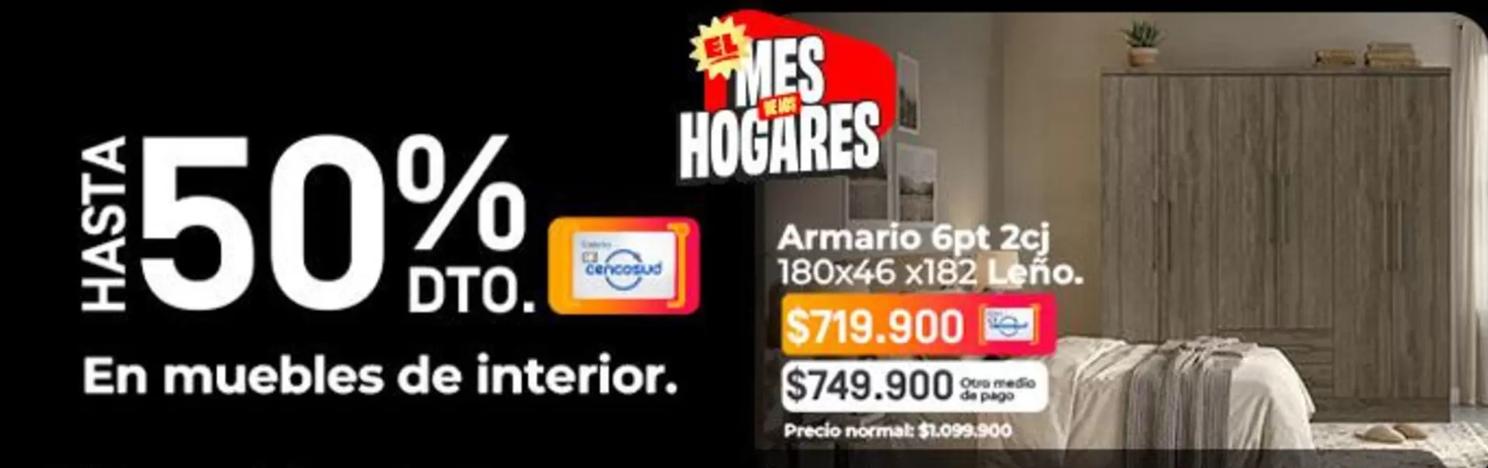 Pago - Armario 6pt 2cj
