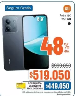 Xiaomi - Redmi 15C 256 GB