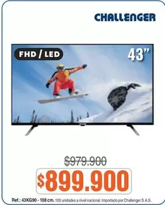 Challenger - 43" FHD/LED TV