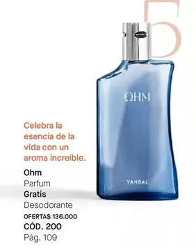 vida - Ohm Parfum Gratis Desodorante CÓD. 200
