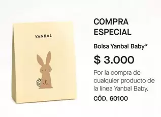 Yanbal - Bolsa Baby* CÓD. 60100