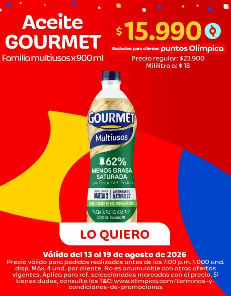 Gourmet - Aceite Multiusos