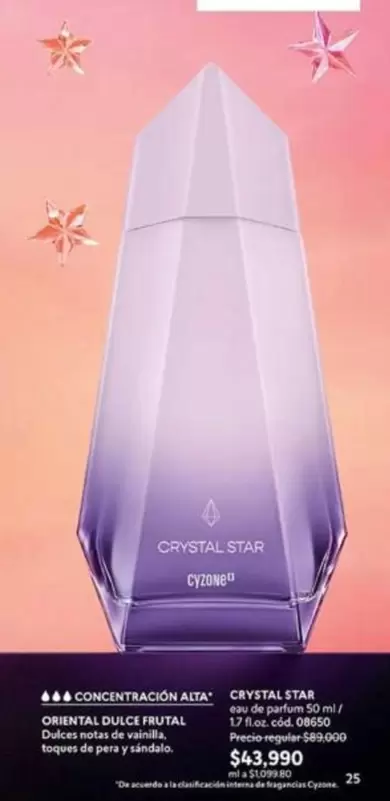 Star - CRYSTAL STAR eau de parfum 50 ml / 1.7 fl.oz.