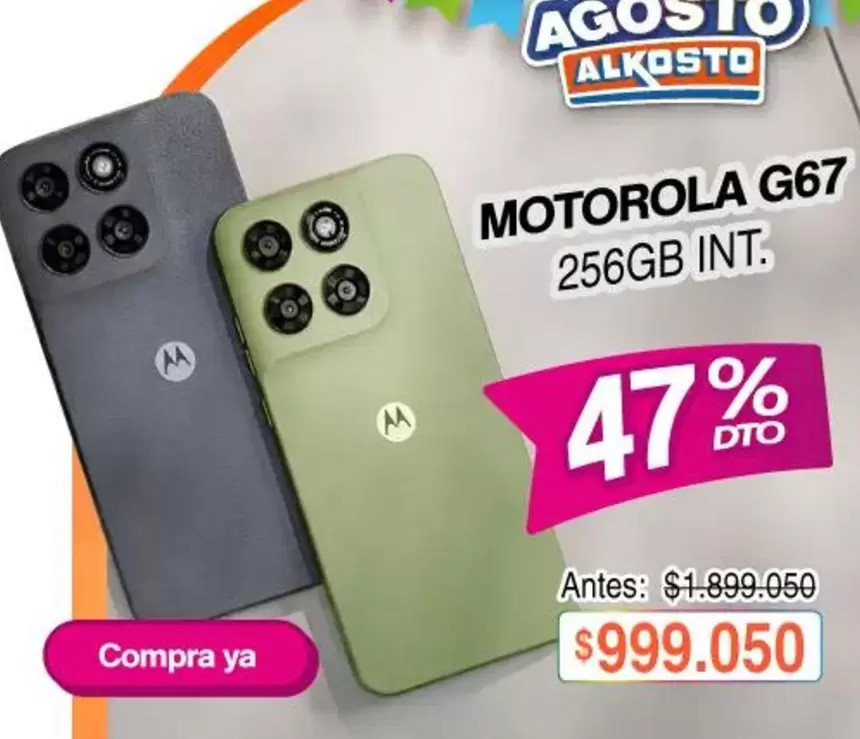 Motorola - MOTOROLA G67 256GB INT.