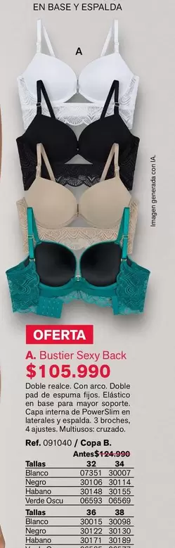 Arco - A. Bustier Sexy Back