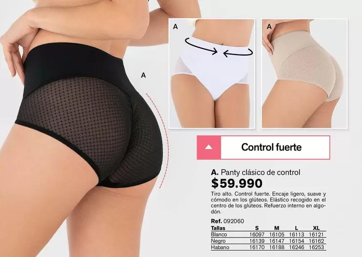 Control - Panty clásico de control