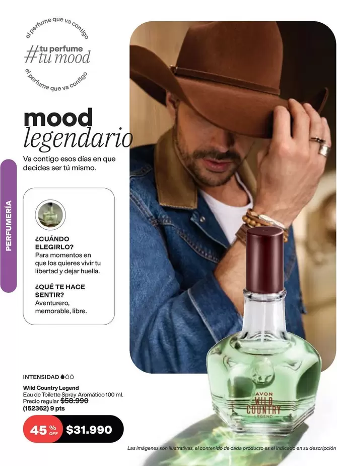 Avon - Wild Country Legend Eau de Toilette
