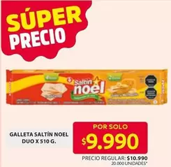 Saltin Noel - GALLETA DUO