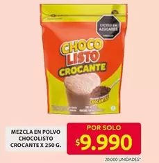 Listo - CHOCOLISTO CROCANTE