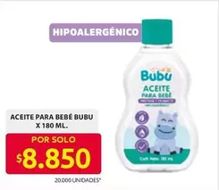 Bubu - Aceite para bebé