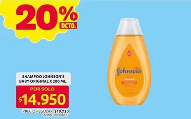 Johnson's - SHAMPOO BABY ORIGINAL