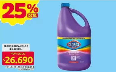 Clorox - ROPA COLOR