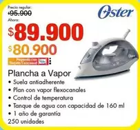 Oster - Plancha a Vapor