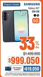 Samsung - Galaxy A27 256 GB