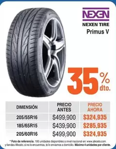 Nexen - NEXEN TIRE Primus V