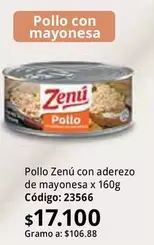 Zenú - Pollo con aderezo de mayonesa