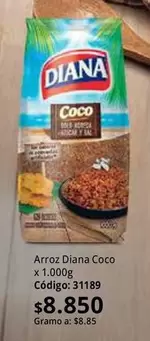 Diana - Arroz Coco x 1.000g