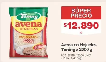 Toning - Avena Hojuelas